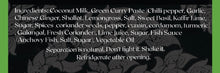 Load image into Gallery viewer, Zesty Green Curry